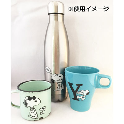 スヌーピー アルファベットステッカー (N)