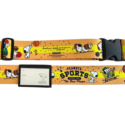 スヌーピー スーツケースベルト(ワンタッチ/スポーツ)