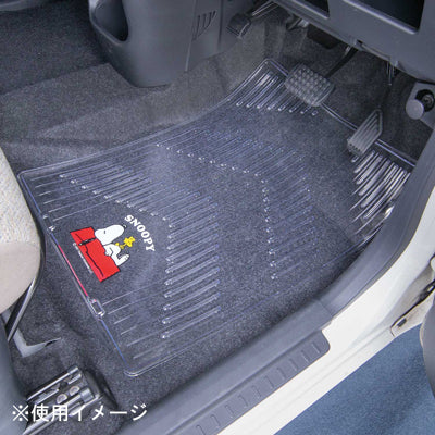 スヌーピー クリアアローマット 前席用 (クリア)