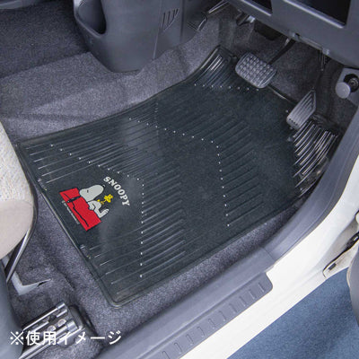 スヌーピー クリアアローマット 前席用 (スモーク)