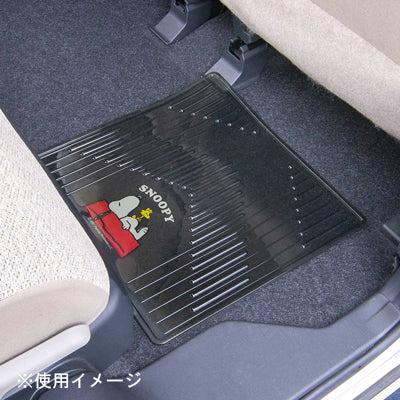 スヌーピー クリアアローマット 後席用 (スモーク)