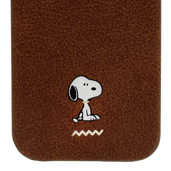 スヌーピー iPhone12 mini対応 プレミアムシェルケース