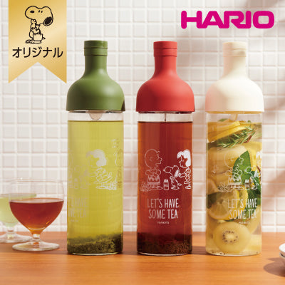 ハリオHARIO スヌーピー　フィルターインボトル おかいものSNOOPYオリジナル】HARIO フィルターインボトル