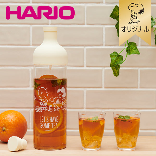 ハリオHARIO スヌーピー　フィルターインボトル おかいものSNOOPYオリジナル】HARIO フィルターインボトル
