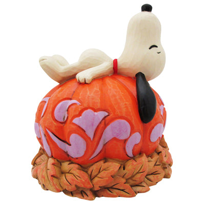 PEANUTS JIM SHORE フィギュア Fall Vibes