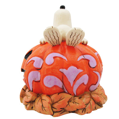 PEANUTS JIM SHORE フィギュア Fall Vibes