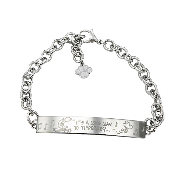 PEANUTS 「phitenモデル」 フライング・エース&ウッドストック プレートブレスレット