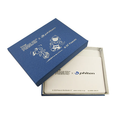 PEANUTS×phiten フライング・エース&ウッドストック プレートブレスレット