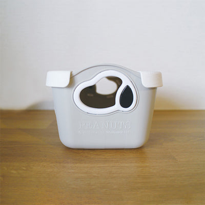 スヌーピー フタ付きミニやわらかバケツSQ1 2個セット