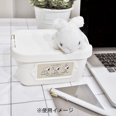 スヌーピー フタ付きミニやわらかバケツSQ1 2個セット