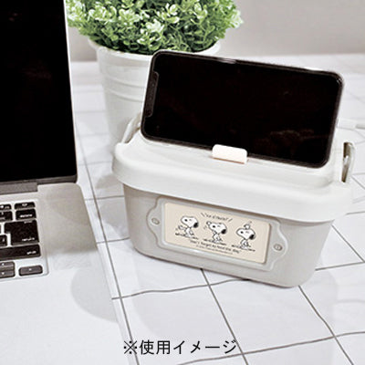 スヌーピー フタ付きミニやわらかバケツSQ1 2個セット