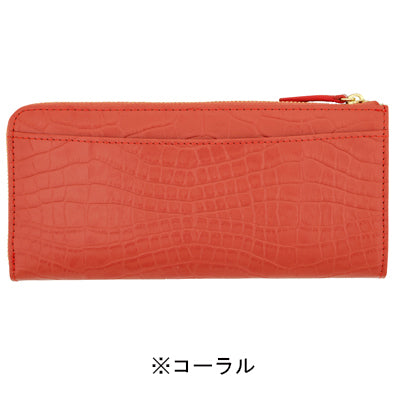 スヌーピー マチ付きLF束入れ財布(クロコシリーズ)