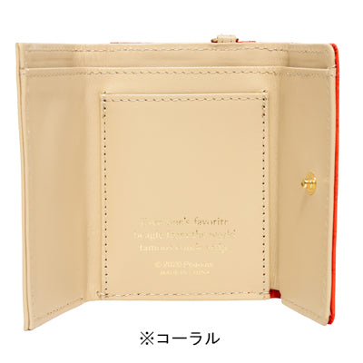 スヌーピー 三つ折り束入れ財布(クロコシリーズ)