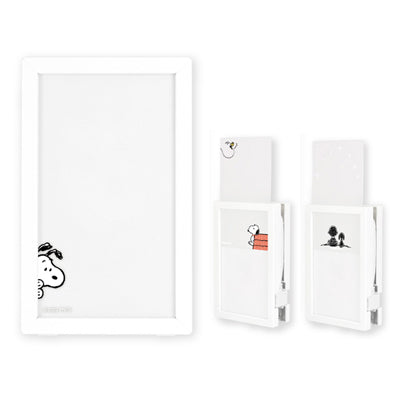 スヌーピー Type-C・USBポート付き フォトフレーム ACタップ