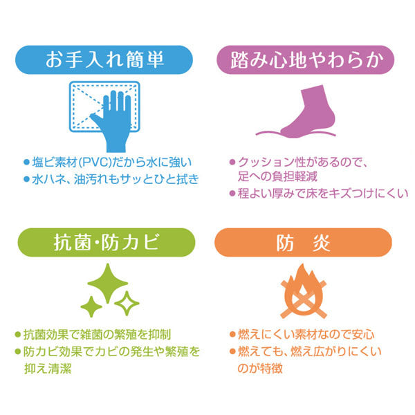 スヌーピー ロングマット 45×240cm