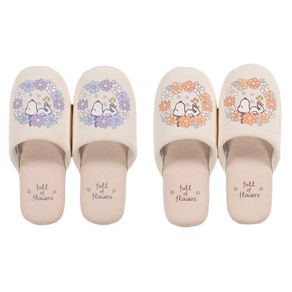 スヌーピー トイレスリッパ (花いっぱい)