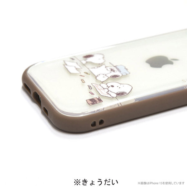 スヌーピー IIIIfit Clear iPhone15 Pro 対応 ケース