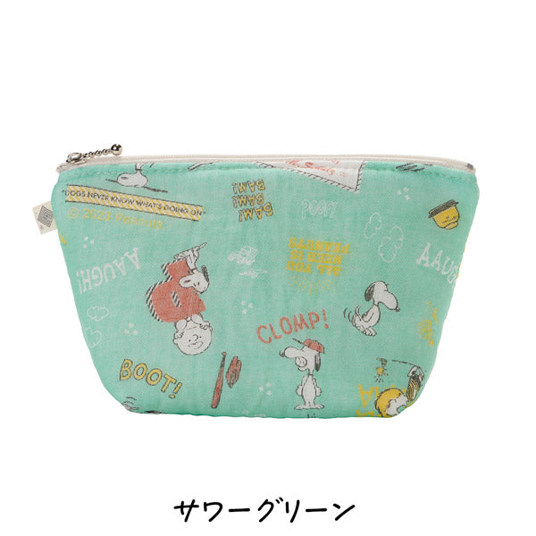 【おかいものSNOOPYオリジナル】白雪友禅ポーチ/Sound