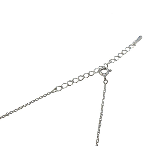 スヌーピー シルバーシリーズ オープンハート&スリーピング スヌーピー ペンダント