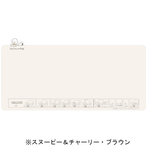 スヌーピー ダイカットデスクマット Lサイズ