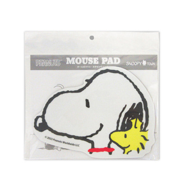 スヌーピー マウスパッド (スヌーピー&ウッドストック/横顔)