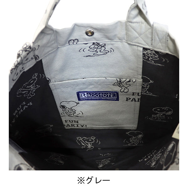 PEANUTS ROOTOTE トールバッグ (ジャガード)