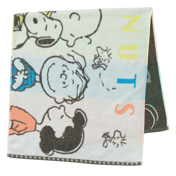 スヌーピー 今治ジャカード バスタオル (カラーフレンズ)