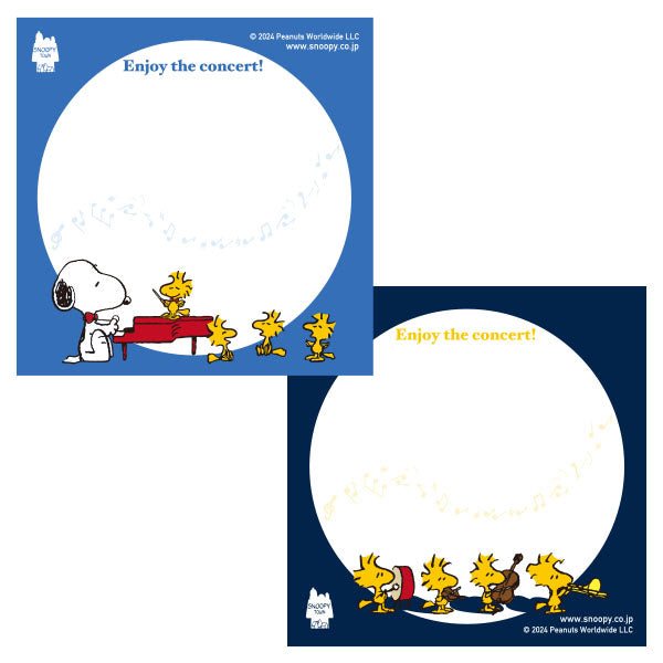 スヌーピー ブロックメモ (オーケストラシリーズ)