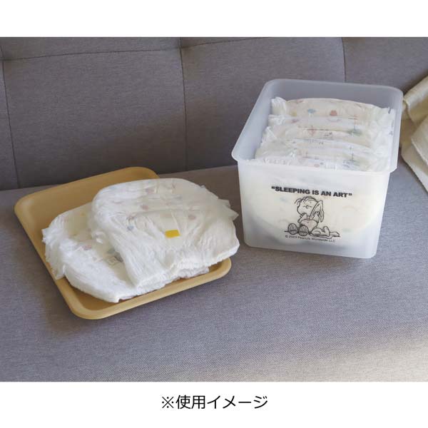 スヌーピー コレクトBOX S (クリア)