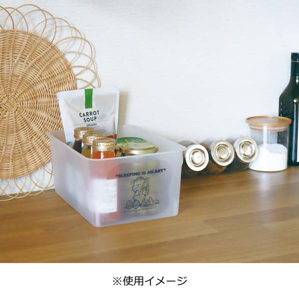 スヌーピー コレクトBOX S (クリア)