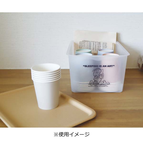 スヌーピー コレクトBOX S (クリア)