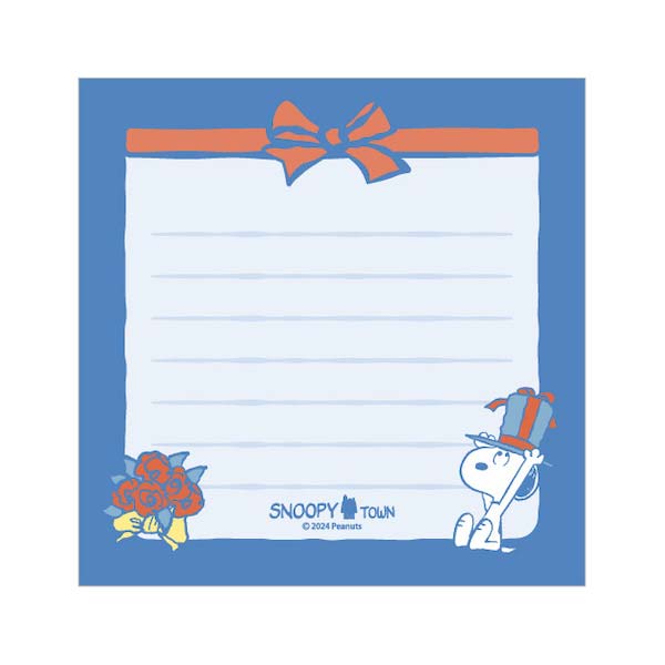 スヌーピー 4層ブロックメモ (SNOOPY誕生祭2024)