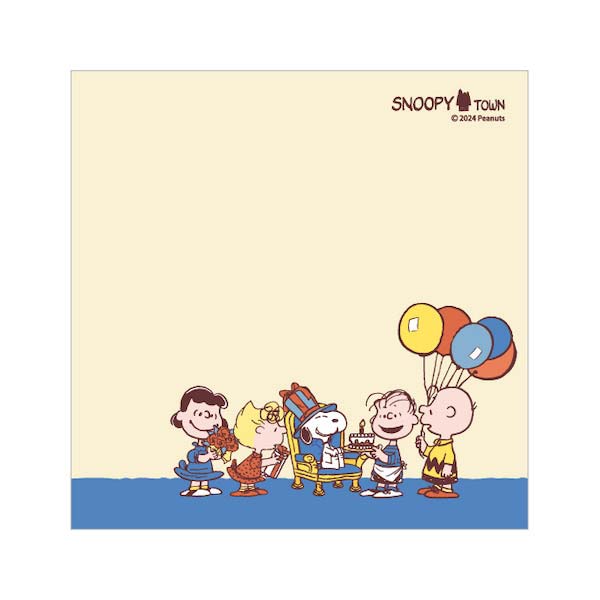 スヌーピー 4層ブロックメモ (SNOOPY誕生祭2024)