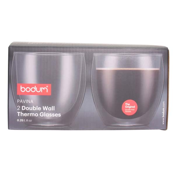 Peanuts LIFE&TIMESオリジナル 「BODUM」 コラボレーション ダブルウォールグラスセット