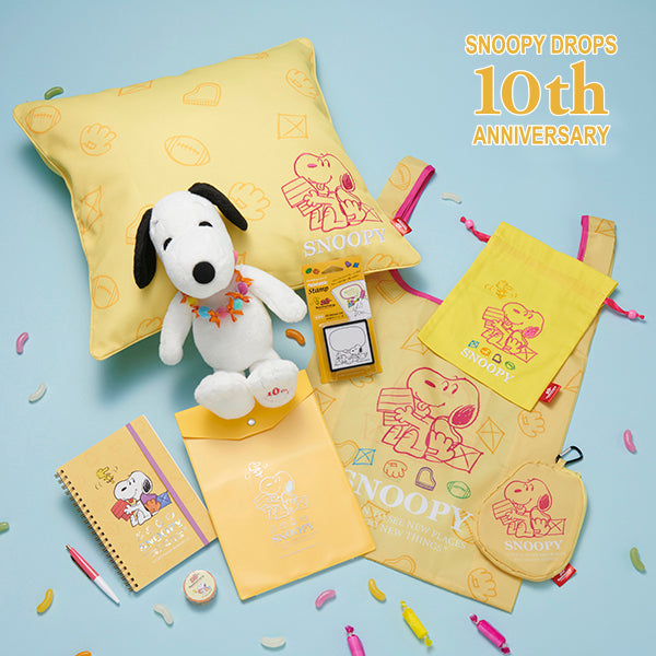 【スヌーピードロップスオリジナル】 10th Anniversaryマルチケース