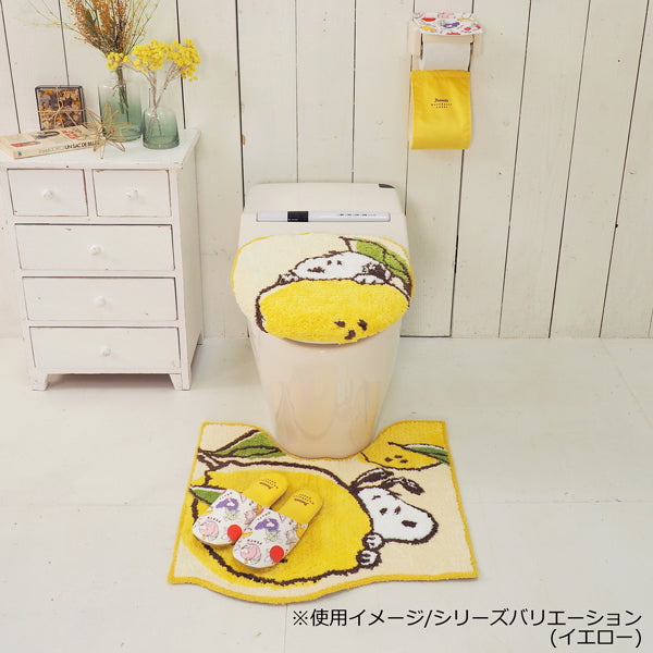 スヌーピー トイレマット 約58×60cm (フレッシュフルーツ)