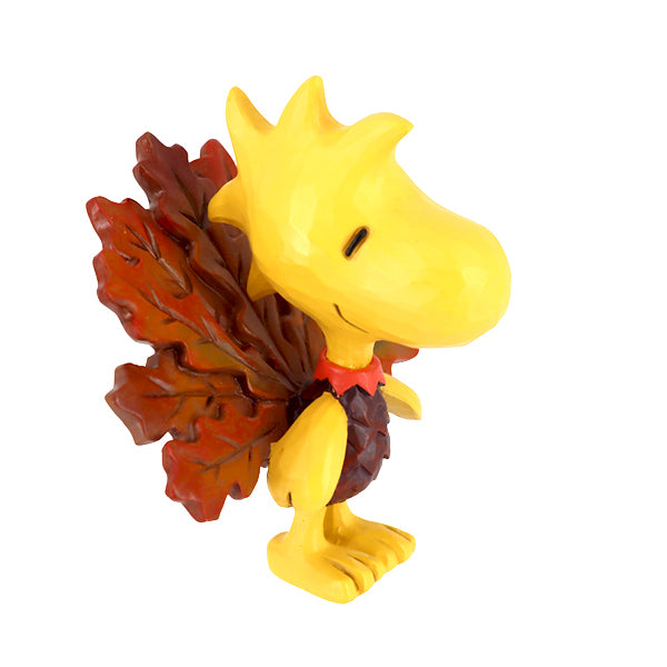 PEANUTS JIM SHORE ミニフィギュア Woodstock Turky