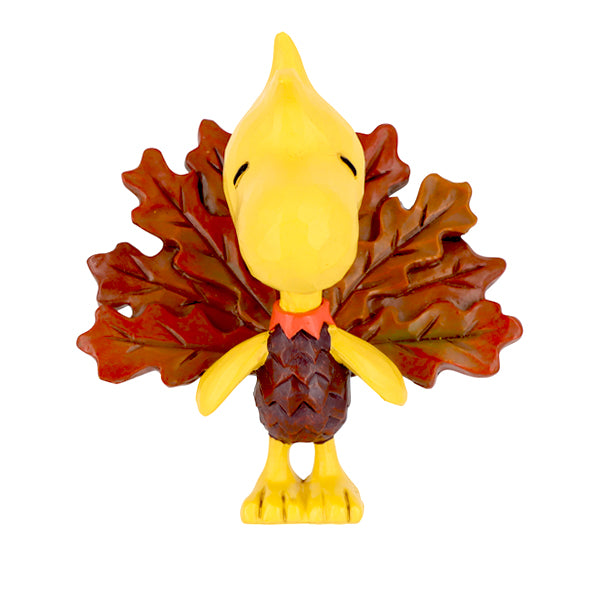 PEANUTS JIM SHORE ミニフィギュア Woodstock Turky