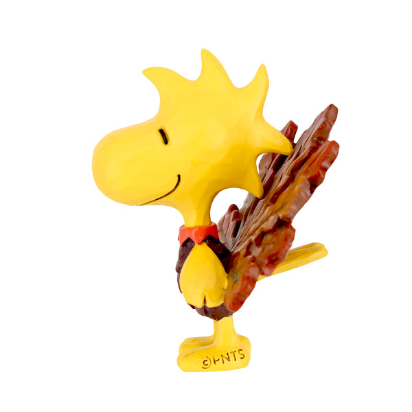 PEANUTS JIM SHORE ミニフィギュア Woodstock Turky