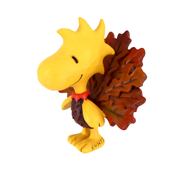 PEANUTS JIM SHORE ミニフィギュア Woodstock Turky