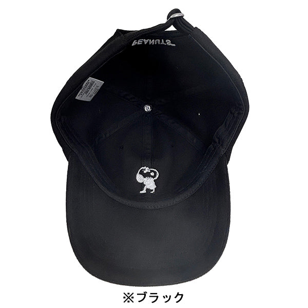 スヌーピー スエードキャップ