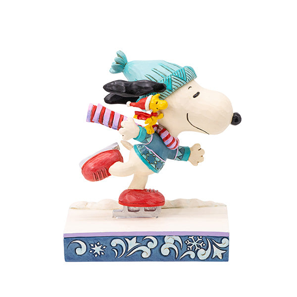 PEANUTS JIM SHORE フィギュア Gliding Friendship