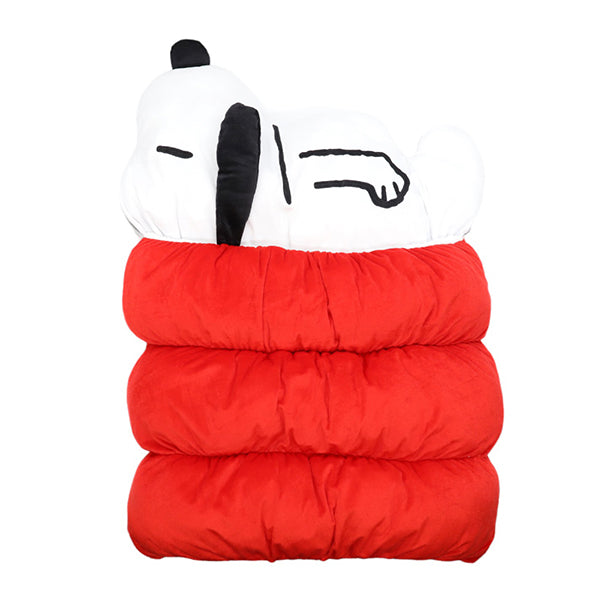 スヌーピー ペット用もぐりんベッド (レッド)