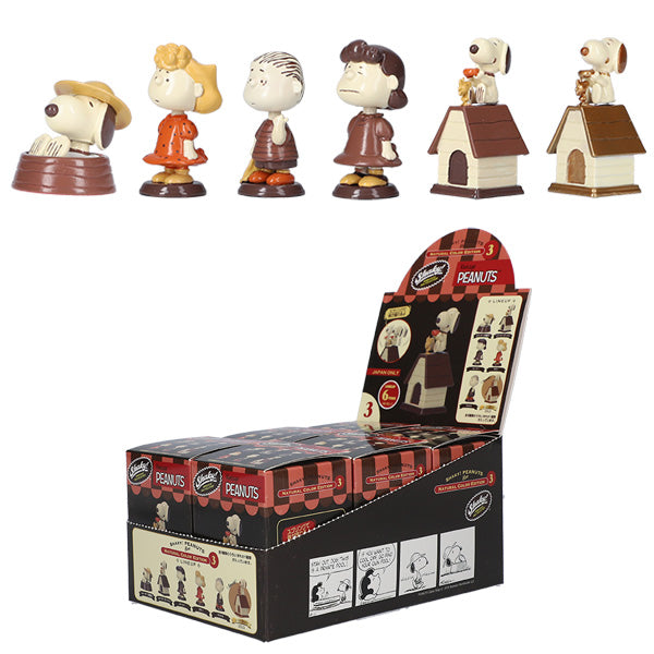 Shaky!PEANUTS バブルヘッドドール ‐ナチュラルカラーエディション‐ Part3 SET