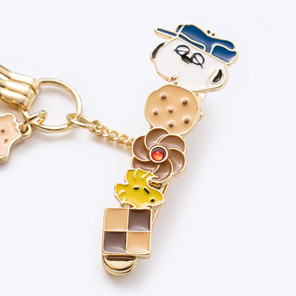 バッグキークリップmini・PEANUTS (オラフ&クッキー)