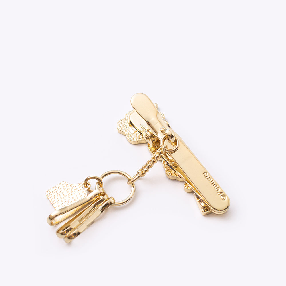 バッグキークリップmini・PEANUTS (オラフ&クッキー)