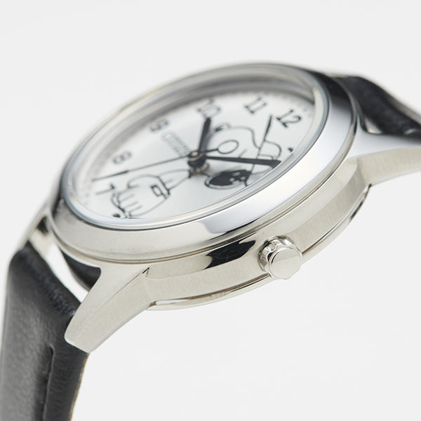 【おかいものSNOOPY限定】CITIZEN エコ・ドライブウォッチ/SILVER