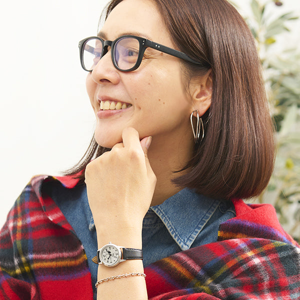 【おかいものSNOOPY限定】CITIZEN エコ・ドライブウォッチ/SILVER