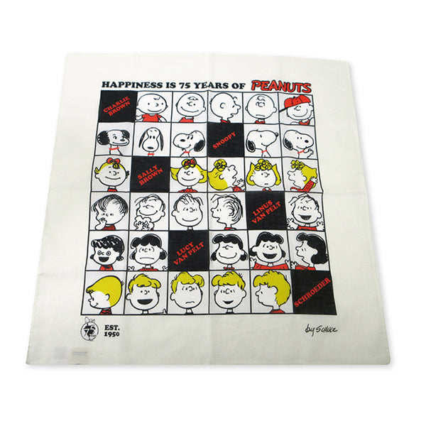 スヌーピー バンダナ (PEANUTS75周年 Block)
