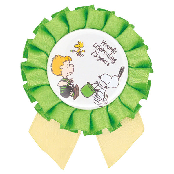 スヌーピー シークレットロゼット缶バッジ (HAPPINESS is 75 years of Peanuts)